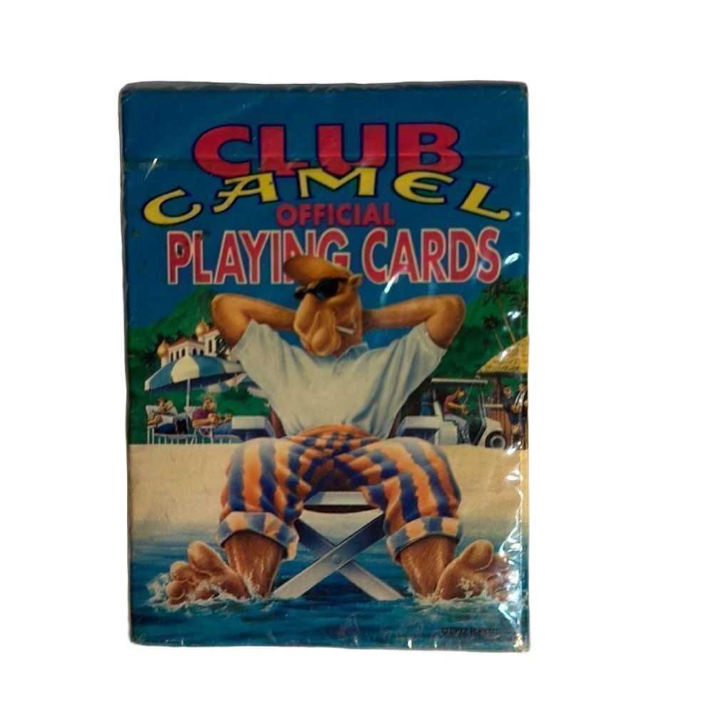 Club Camel Official Playing Cards Sealed Original